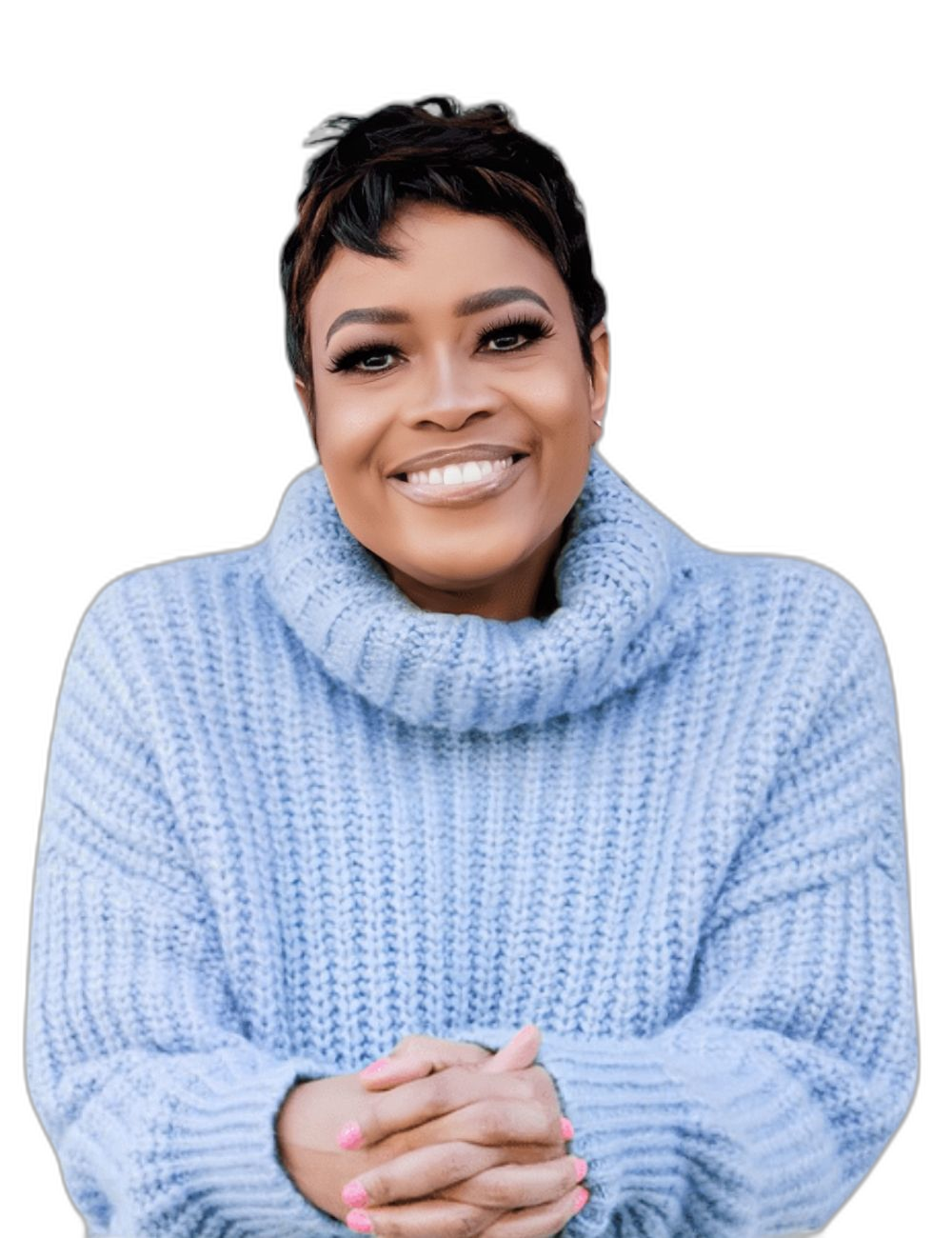 LaTonya S. Johnson standing confidently in a professional setting